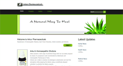Desktop Screenshot of ankurpharma.org